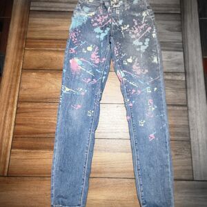 Justice Premium Jeans Paint Splatter Jeans 14 Reg.